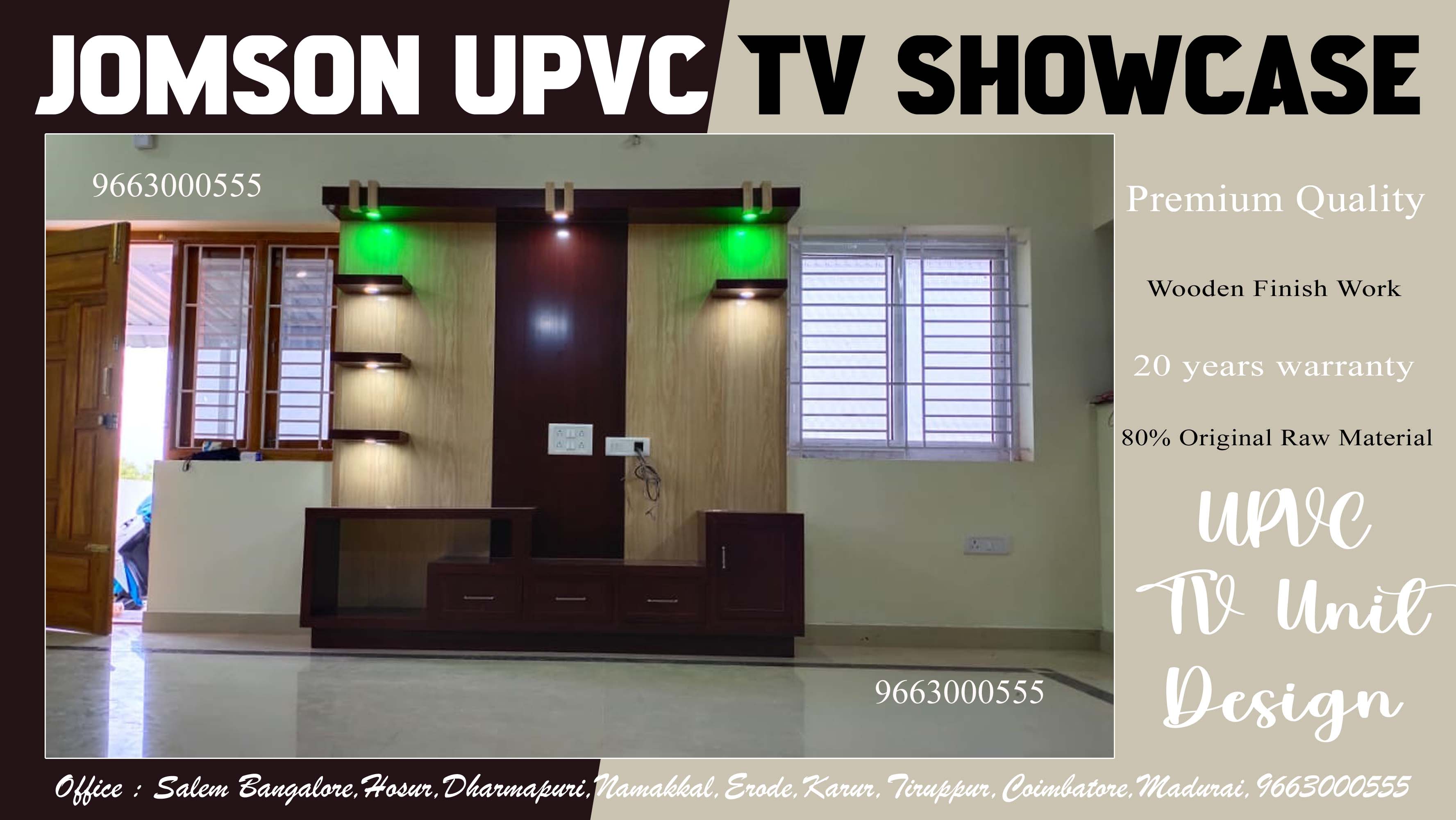 upvc tv showcase